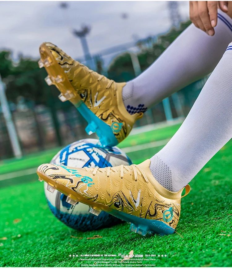Men’s Soccer Cleats – Professional Football Boots, Non-Slip, Breathable